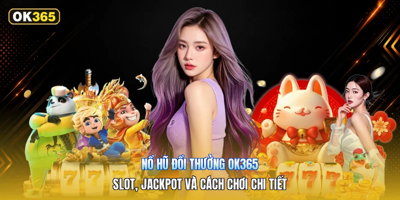 Nổ Hũ Đổi Thưởng OK365 – Slot, Jackpot Và Cách Chơi Chi Tiết